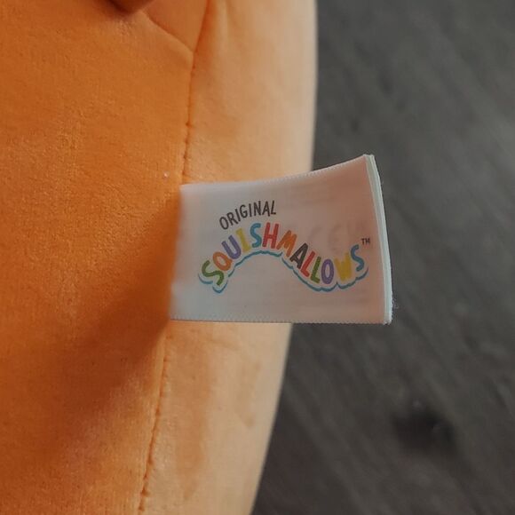 Squishmallows "Wilbie" the Orange Woolly Mammoth - 16 in - Picture 4 of 5